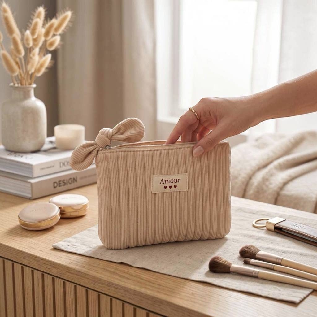 Trousse en velours