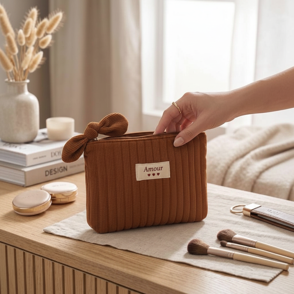 Trousse brune
